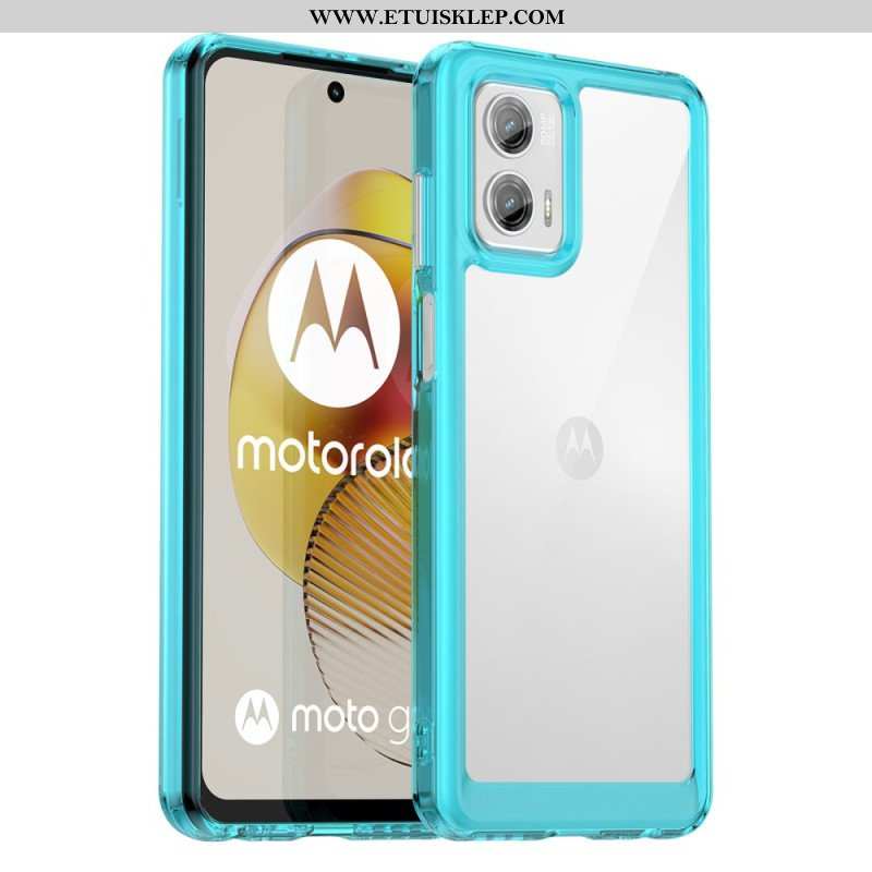 Etui do Moto G73 5G Przezroczysta Hybryda